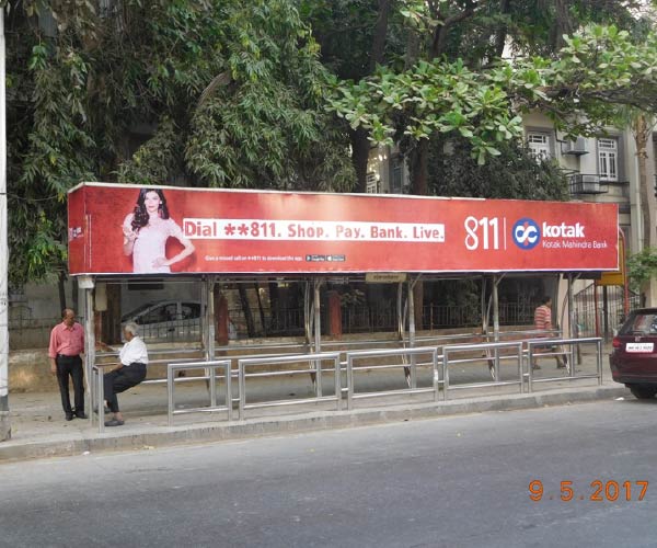 Bus Shelter Branding