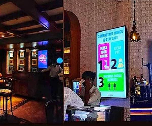 Restaurant and club DOOH