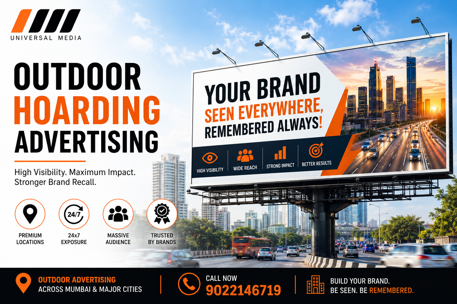 Outdoor Hoarding Advertising: The Smart Way to Build Brand Visibility