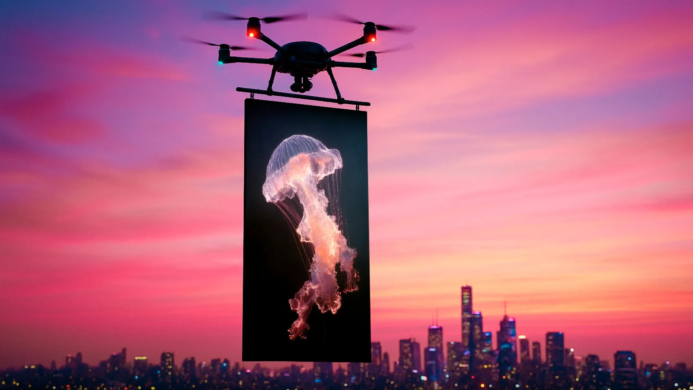 aerial drone advertising services