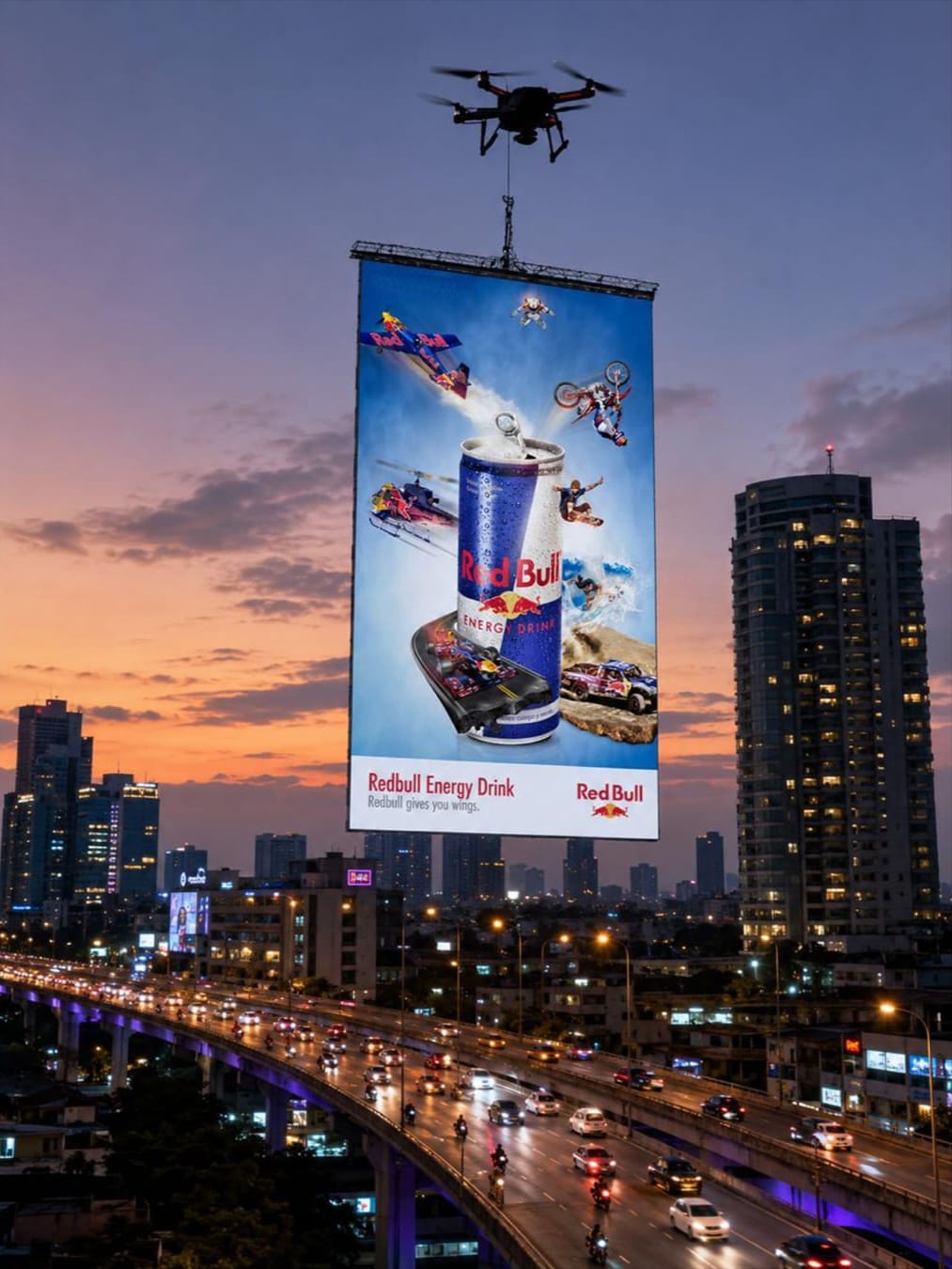 aerial drone advertising services