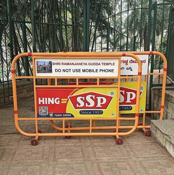 Police Booth & Barricade Branding